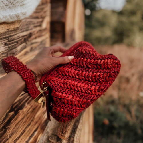 Clutch Bamoa Rojo - Imagen 3