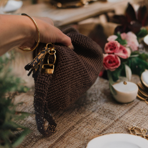 Clutch Gracia Café - Imagen 4