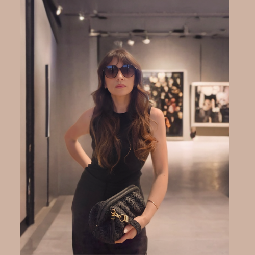 Clutch Bamoa Espiga Negro - Imagen 4