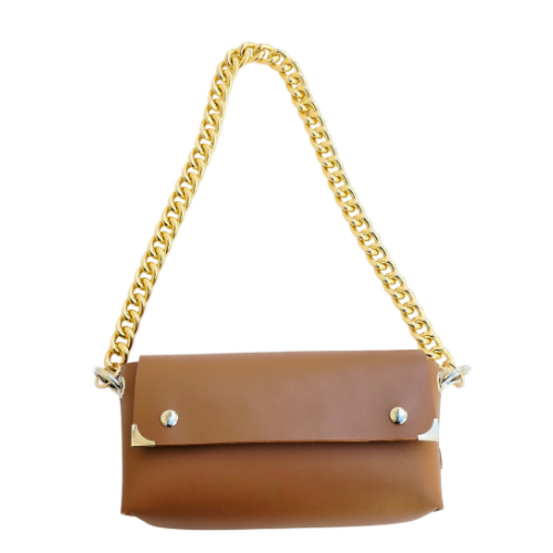 CARTERA DILETTA CUERO CARAMEL