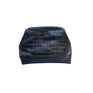CLUTCH MASSIMA CUERO NEGRO– TAMAÑO L