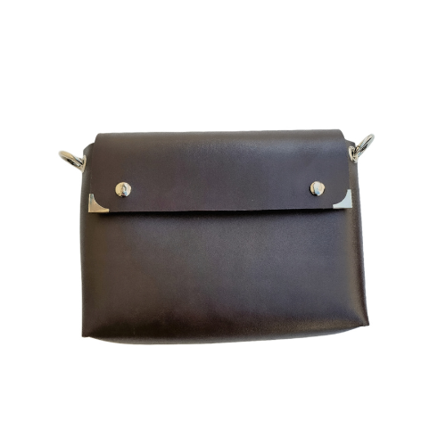 CARTERA COSIMA CUERO CHOCOLATE