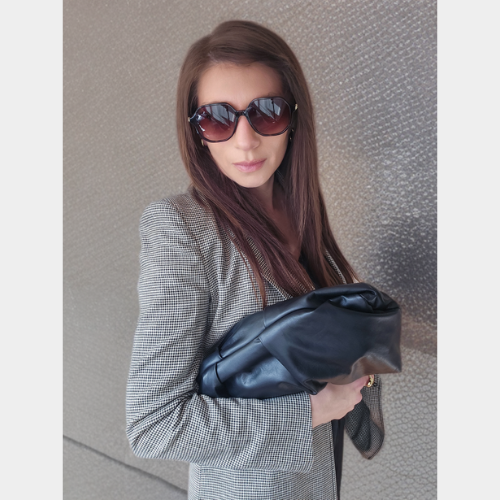 CLUTCH GRACIA CUERO NEGRO - Imagen 8