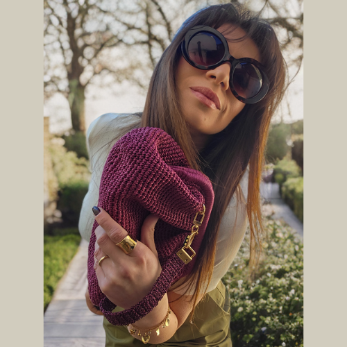 Clutch Gracia Magenta - Imagen 2